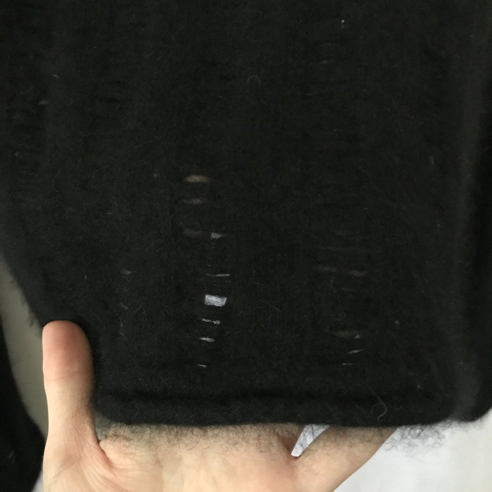 Bebe Angora Rabbit Hair-Blend Turtleneck Sweater - Picture 4 of 6